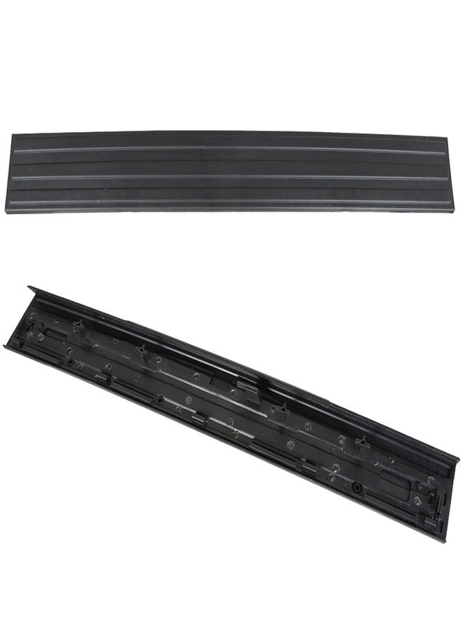 munirater 3PCS Tailgate Flex Flexible Step Protector Trim Molding Cap Black Replacement for 2009-2014 F150 9L3Z9941018AA 9L3Z9941019A - Image 4
